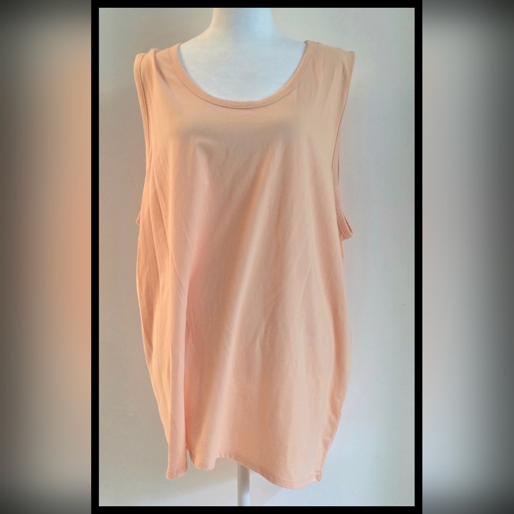 Goodfellow & Co Light Peach Tank Top, Womens Size XXL